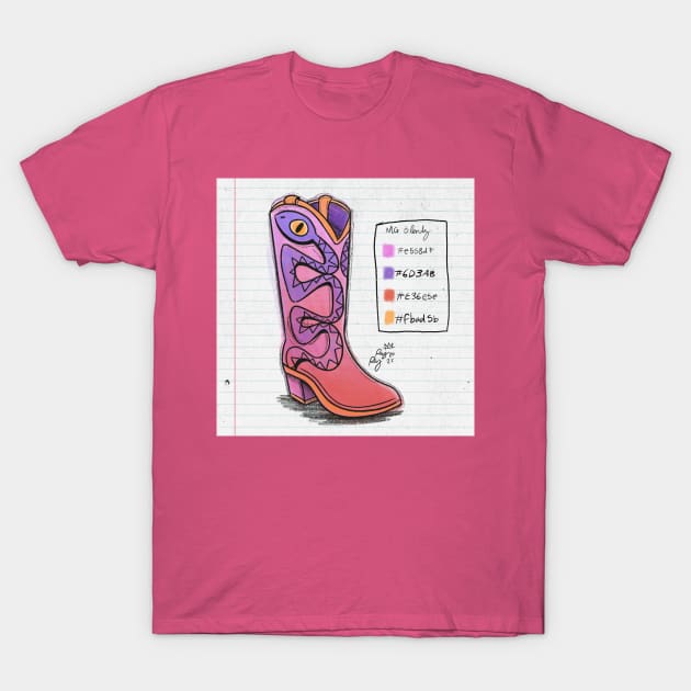 Boot T-Shirt by Rey Rey